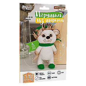 Wool Toy Hedgehog in a Hat