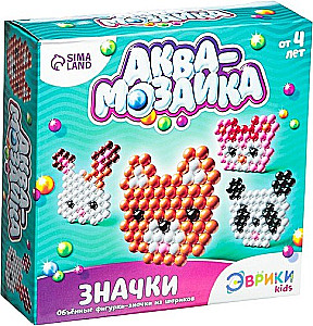 Aqua Mosaic for Kids Faces
