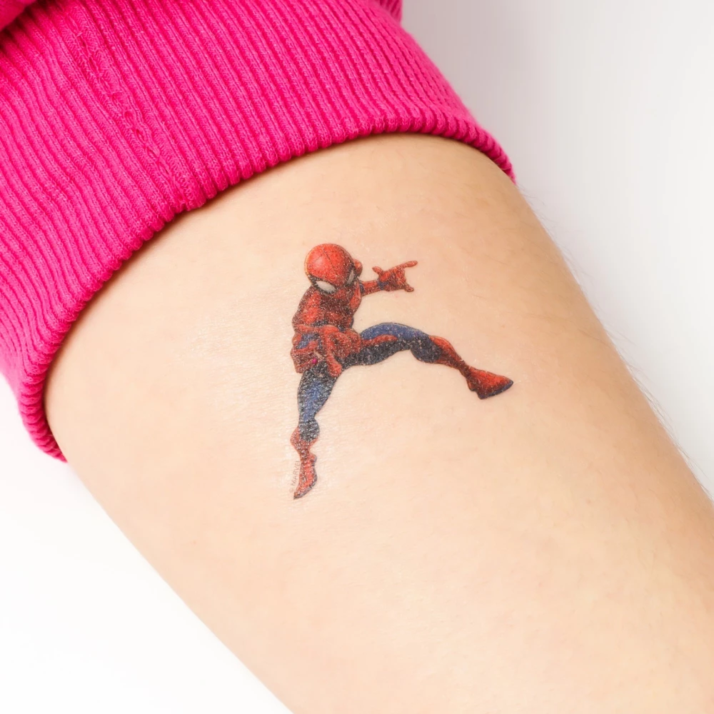Advent calendar with Spider-Man MARVEL temporary tattoos
