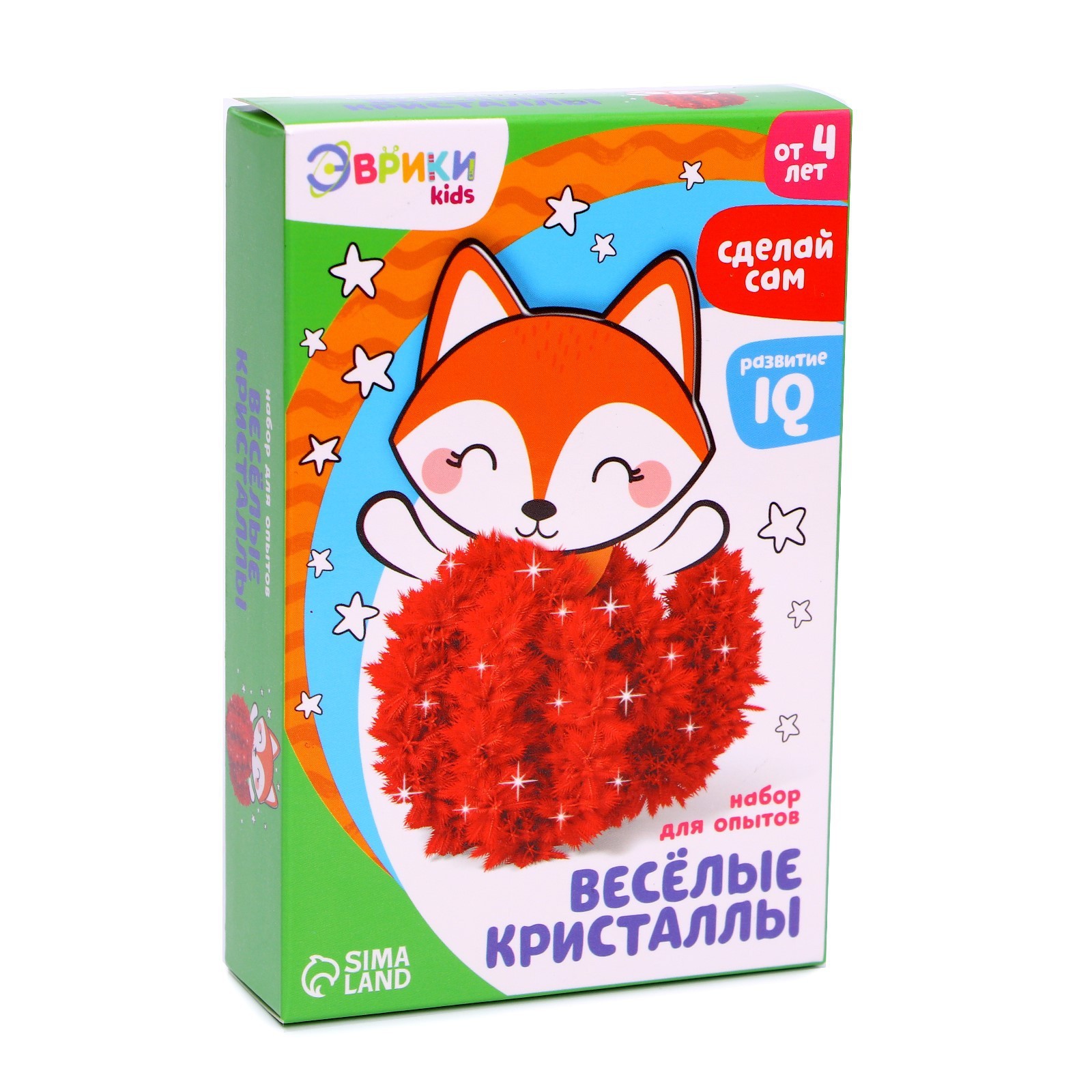 Zestaw do doświadczeń Wesołe kryształy, lisica