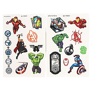 Transfer Stickers Avengers (glow in the dark)