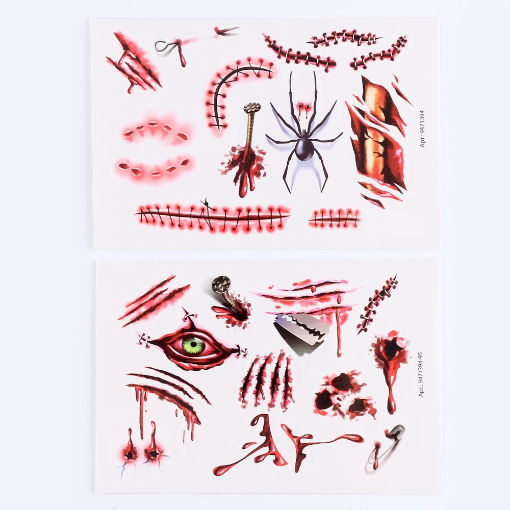 Halloween Tattoos. Scars