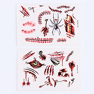 Halloween Tattoos. Scars
