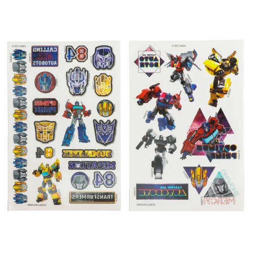 Set of Children's Tattoos Transformers