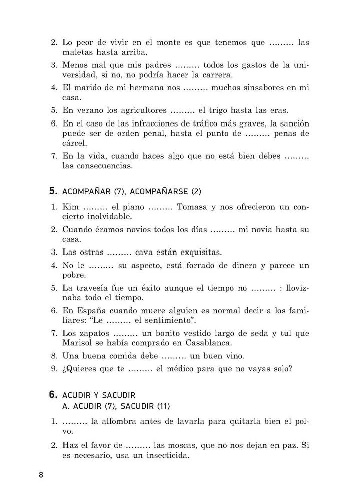 Practicum on Spanish Grammar. Verb