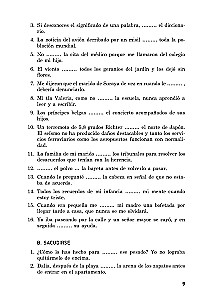 Practicum on Spanish Grammar. Verb