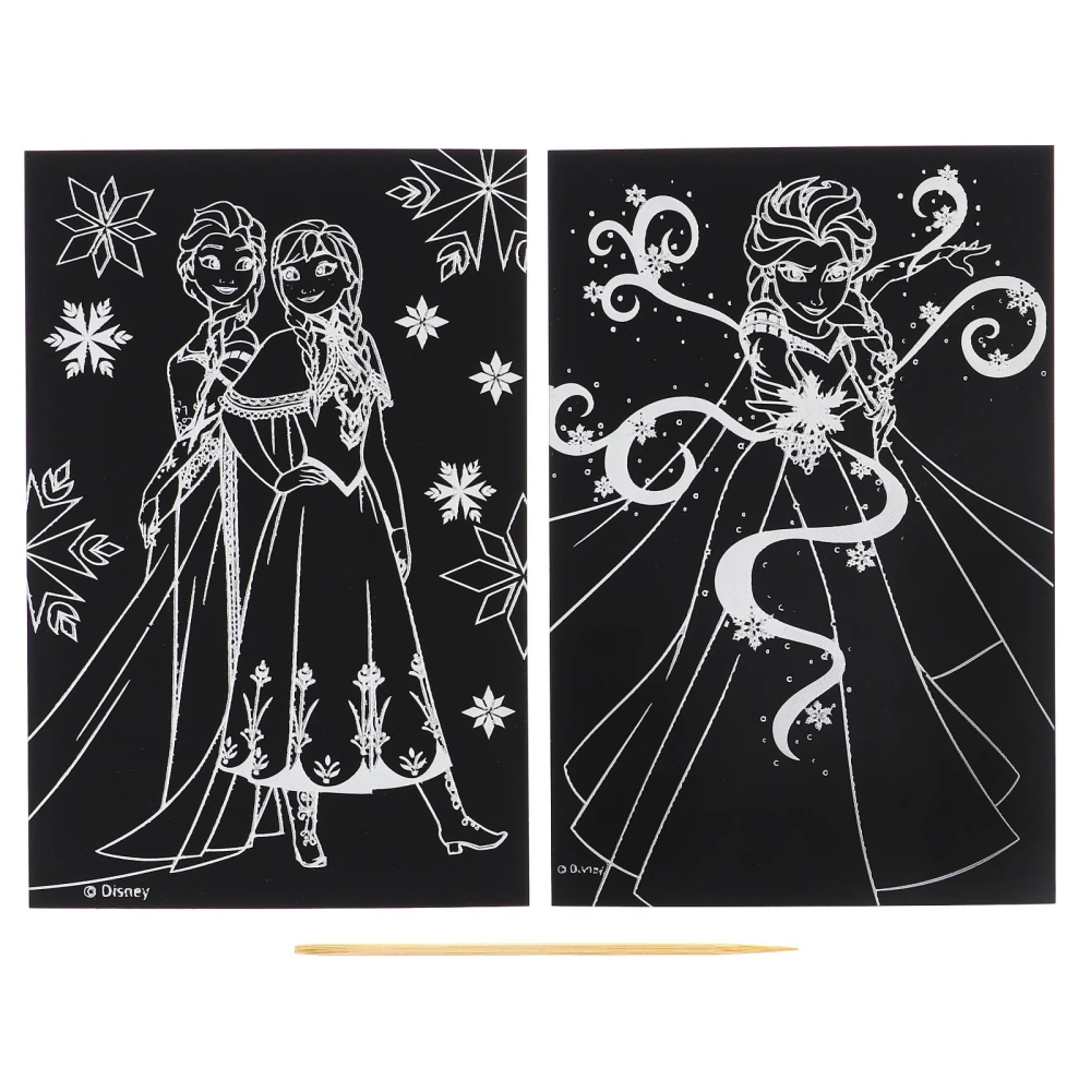 Engraving with a Rainbow Base Frozen (10x15 cm)
