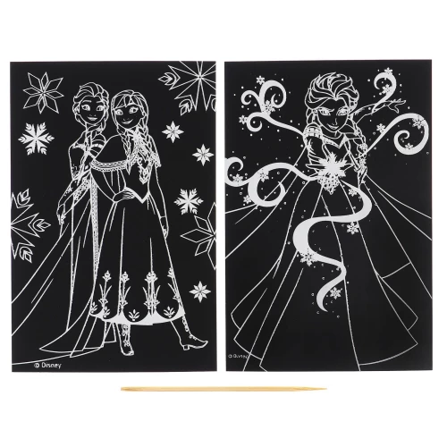 Engraving with a Rainbow Base Frozen (10x15 cm)