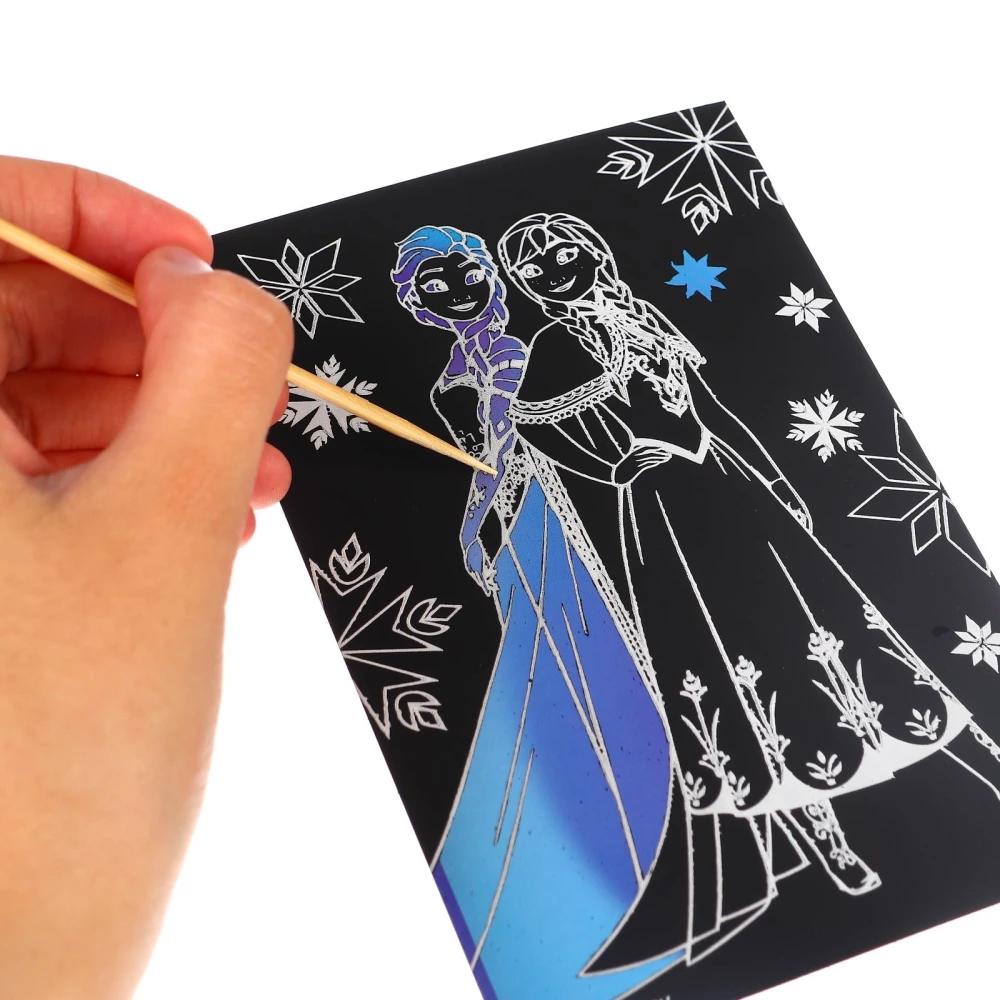 Engraving with a Rainbow Base Frozen (10x15 cm)