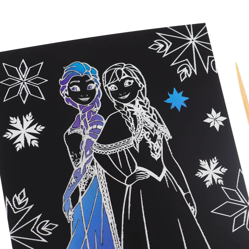 Engraving with a Rainbow Base Frozen (10x15 cm)