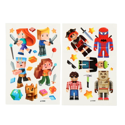 Transfer Tattoos Pixel World
