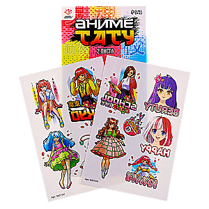 Anime Tattoos. Schoolgirls