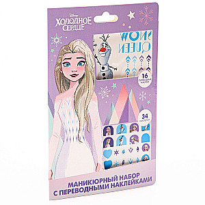 Manicure set with transfer stickers Frozen