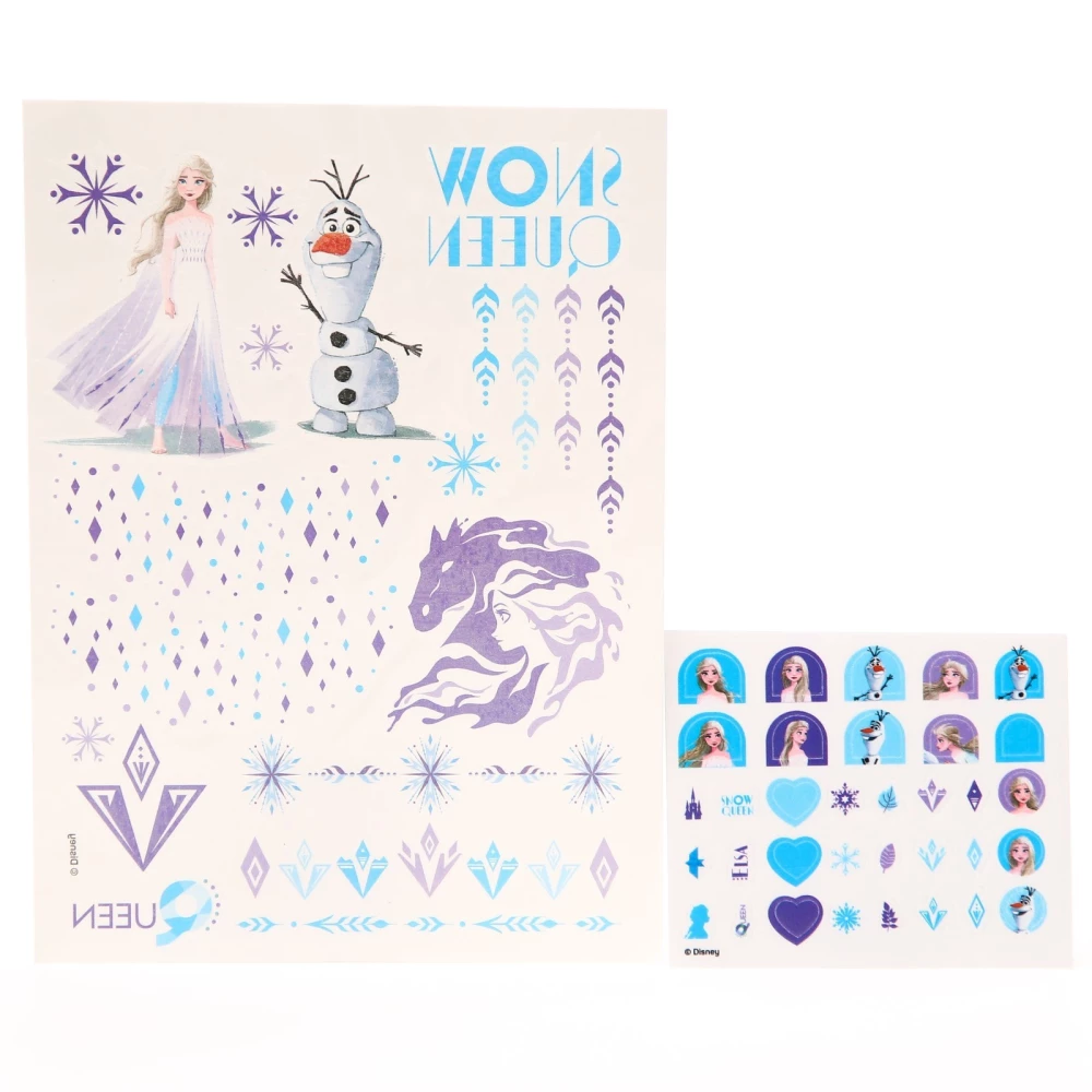 Manicure set with transfer stickers Frozen