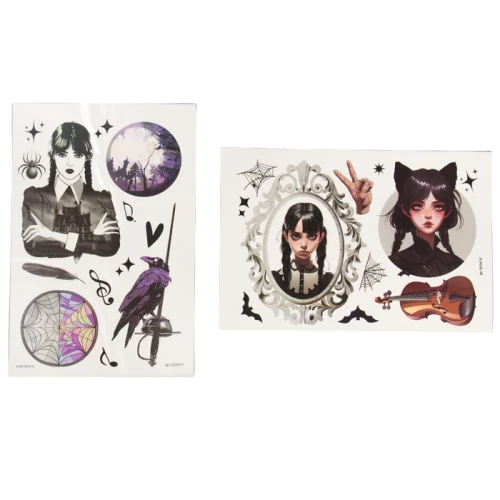 Creative Set Dark Story, Transfer Tattoos, 2 Sheets