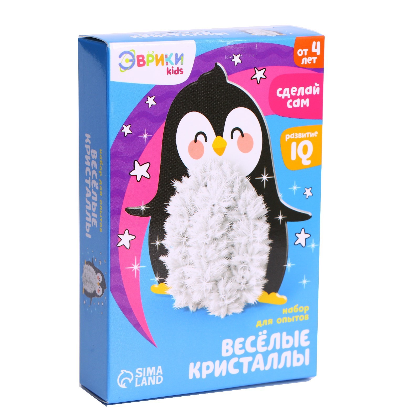 Zestaw do eksperymentów Wesołe kryształy, pingwin