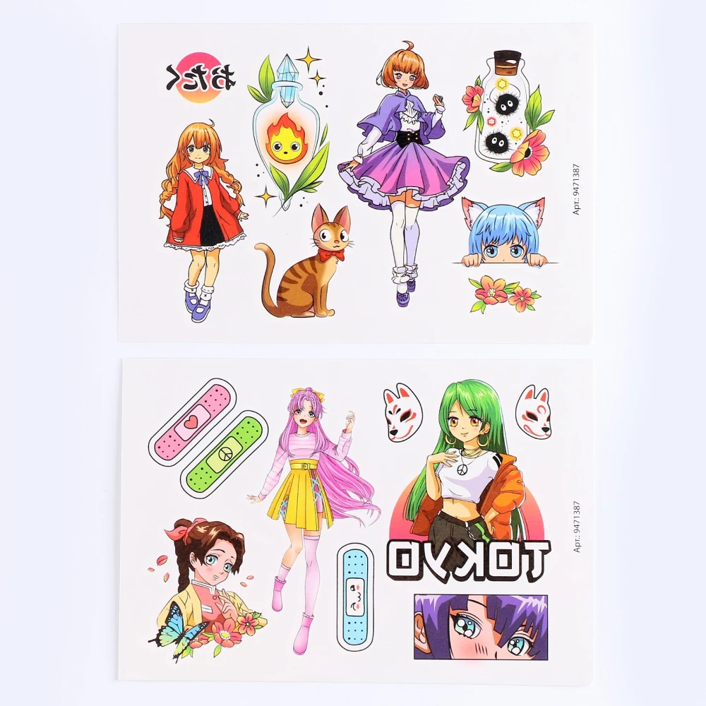 Anime Tattoos. Girls