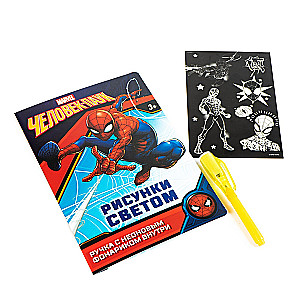 Light Drawing Set Superhero, Spider-Man