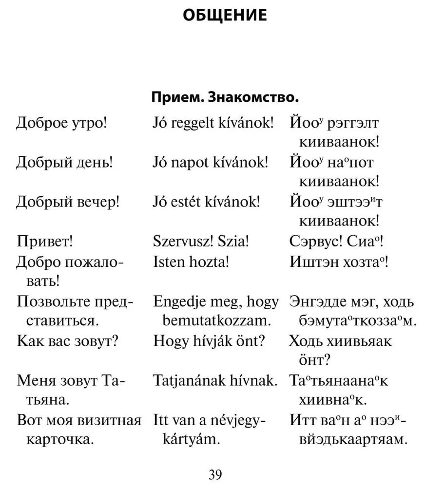 Rosyjsko-węgierski rozmównik
