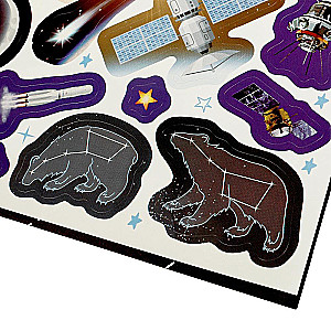 Sticker Book with Tasks Space
