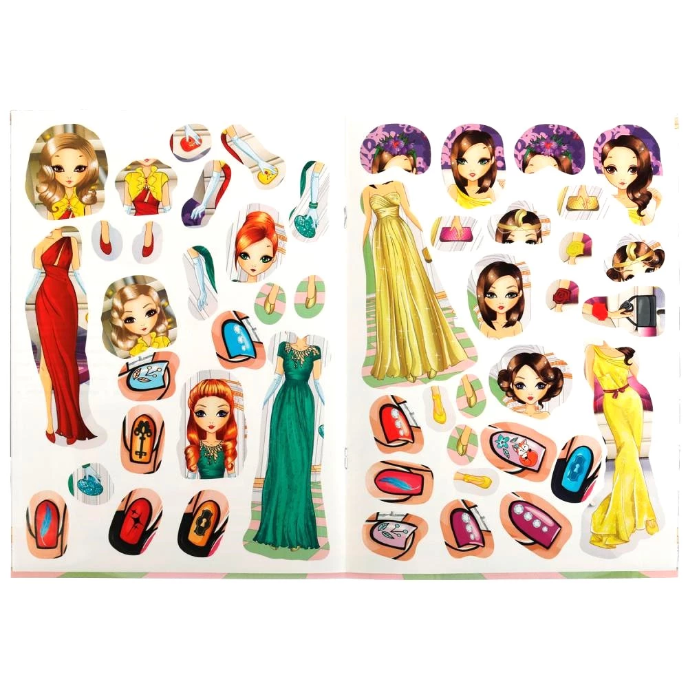 Beauty Salon. Dress the Doll