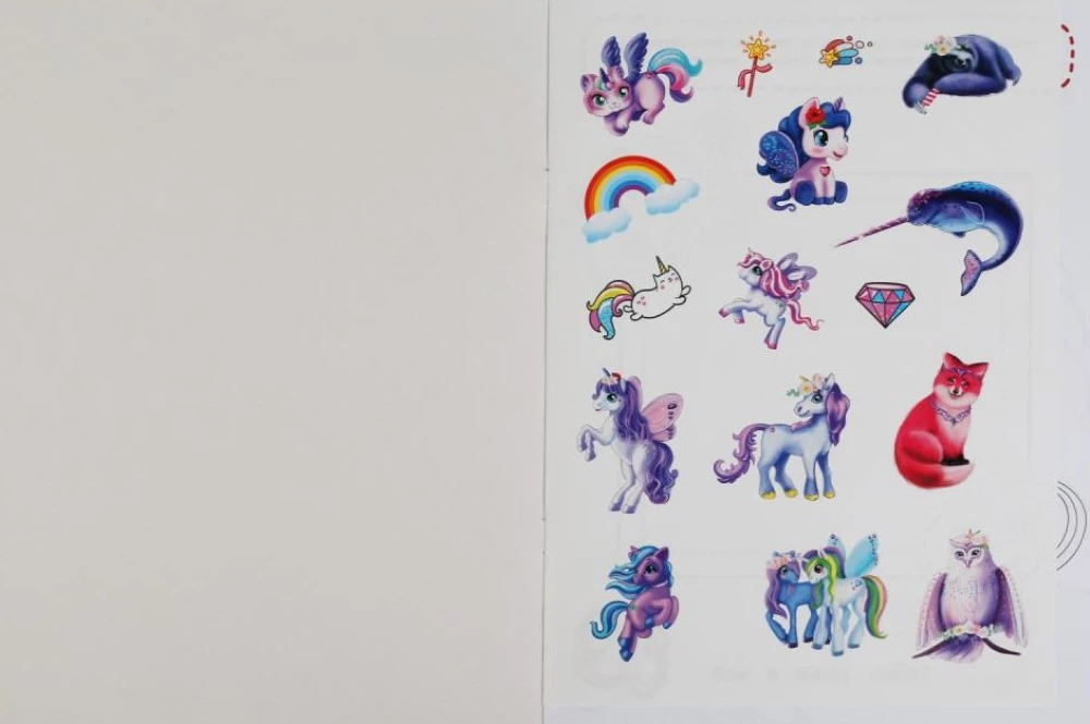 Art Therapy with Stickers. Magic is Nearby