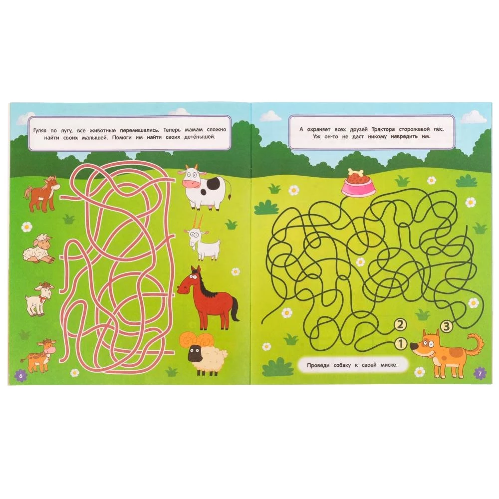 Adventures of Friends. Mazes, Walks, Puzzles (3 in 1)