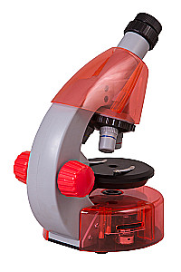 Levenhuk LabZZ M101 Orange Children's Microscope, 40x-640x, with Experiment Kit