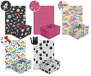 Gift Wrapping Paper PAW Neutral (70x200 cm), 26
