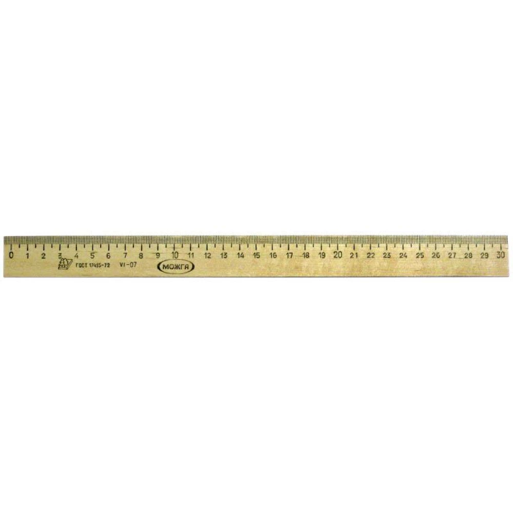 Linijka drewniana (30 cm)
