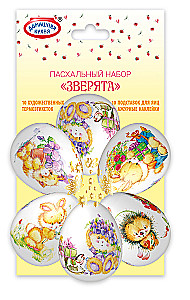 Easter set Thermal stickers, coasters in a paper envelope (mix)