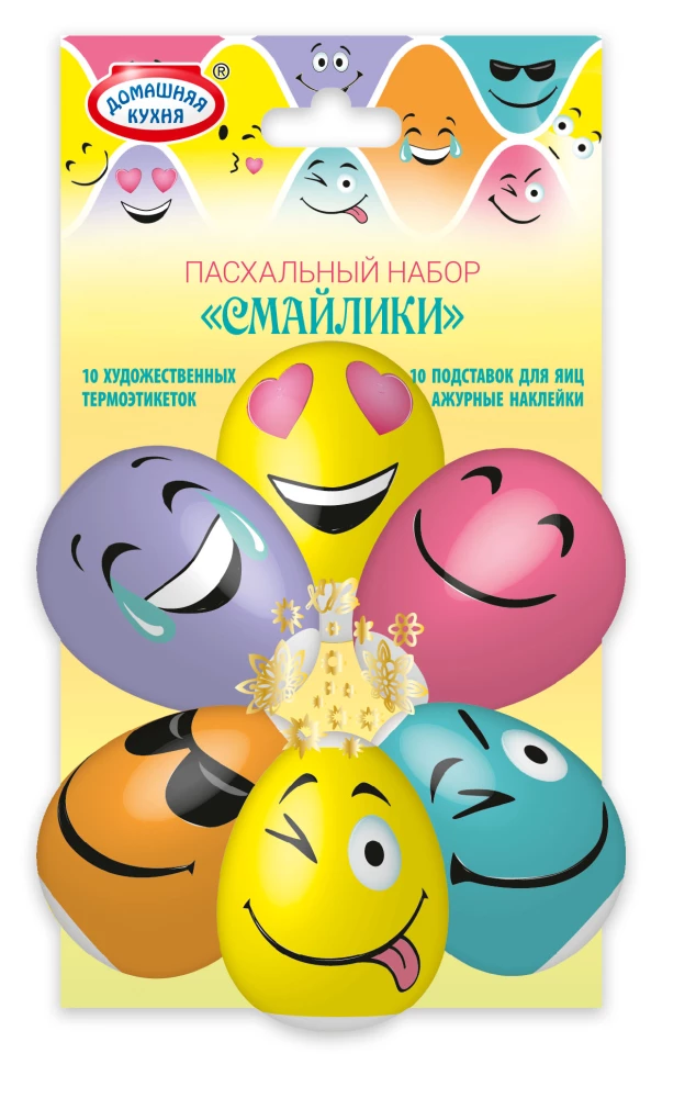 Easter set Thermal stickers, coasters in a paper envelope (mix)