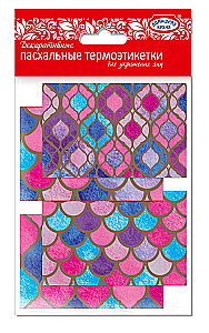 Decorative Easter Thermal Stickers for Egg Decoration (Assorted)