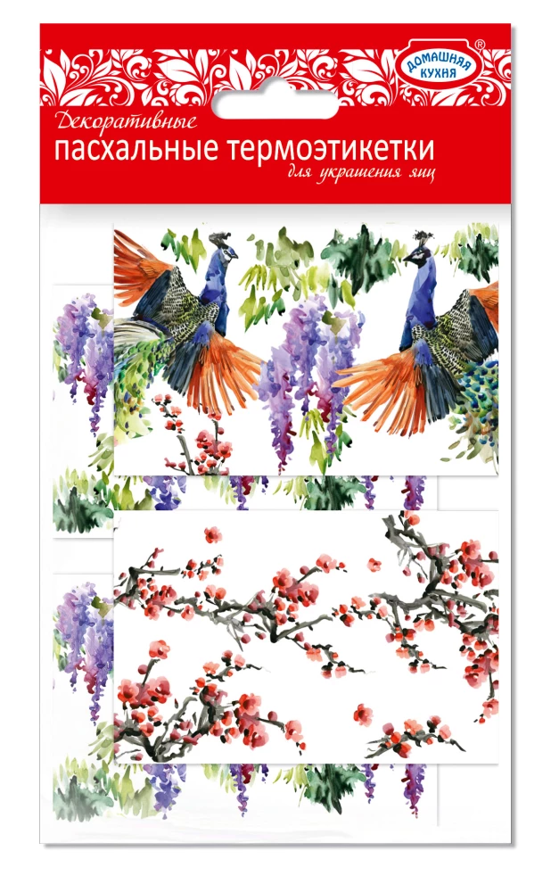 Decorative Easter Thermal Stickers for Egg Decoration (Assorted)