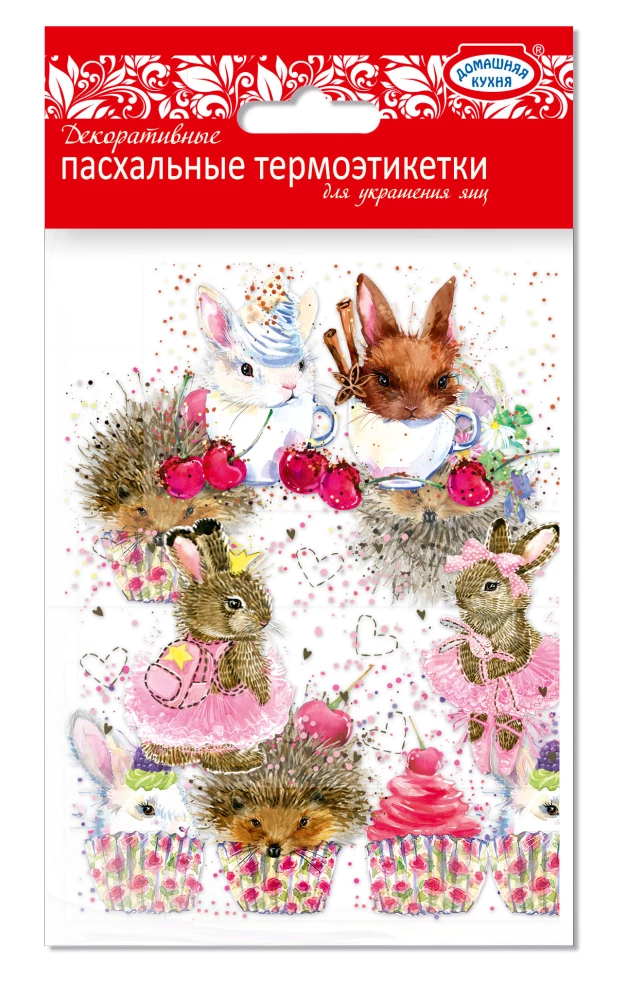 Decorative Easter Thermal Stickers for Egg Decoration (Assorted)