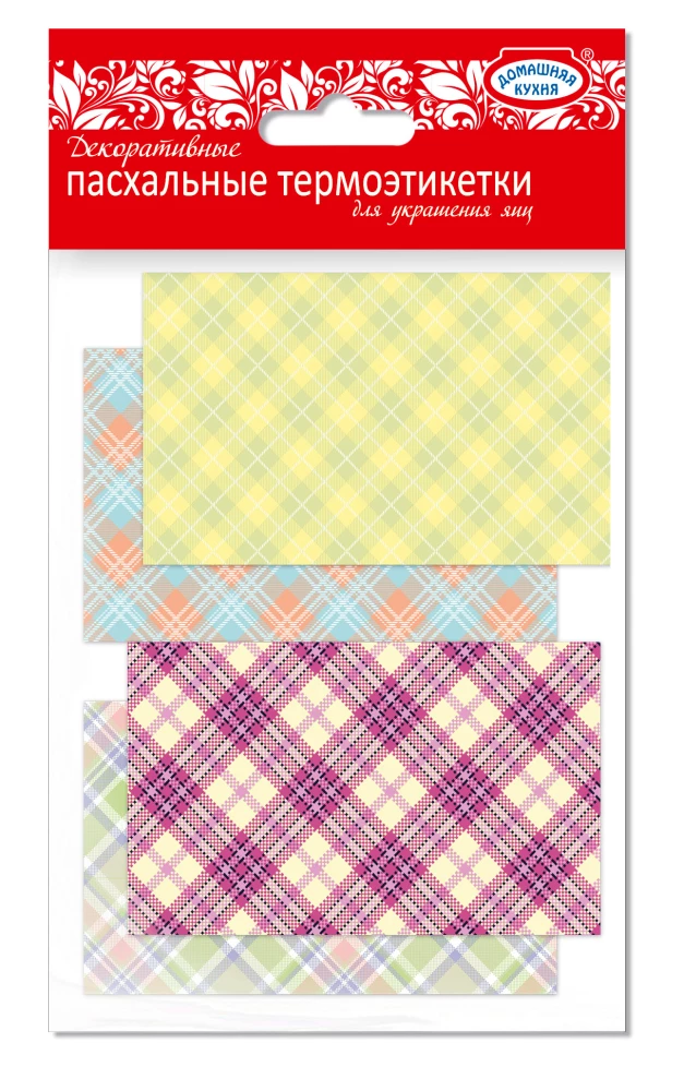 Decorative Easter Thermal Stickers for Egg Decoration (Assorted)