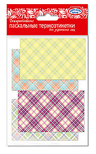 Decorative Easter Thermal Stickers for Egg Decoration (Assorted)