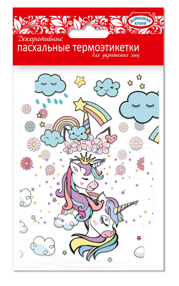Decorative Easter Thermal Stickers for Egg Decoration (Assorted)