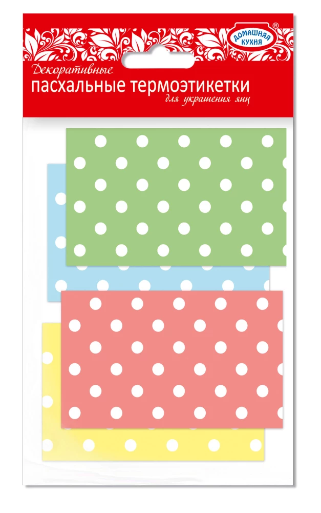 Decorative Easter Thermal Stickers for Egg Decoration (Assorted)