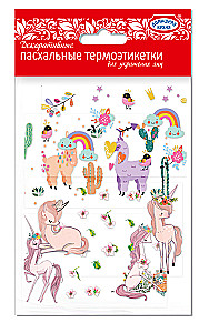 Decorative Easter Thermal Stickers for Egg Decoration (Assorted)