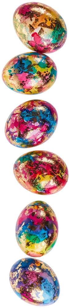 Rainbow Easter Egg Decoration Set (assorted)