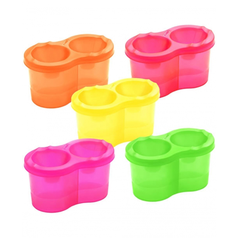 Nelaistantis stiklinė dviguba Creative (asortimentas)