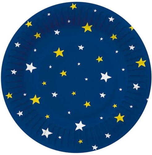 Starlit Sky Disposable Plates (8 pieces)