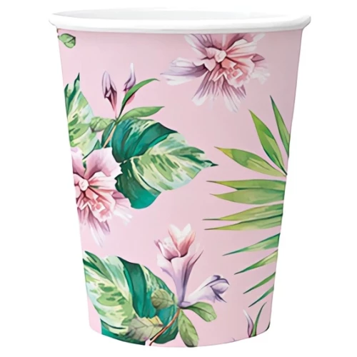 Exotic Parrot Disposable Cup 250 ml