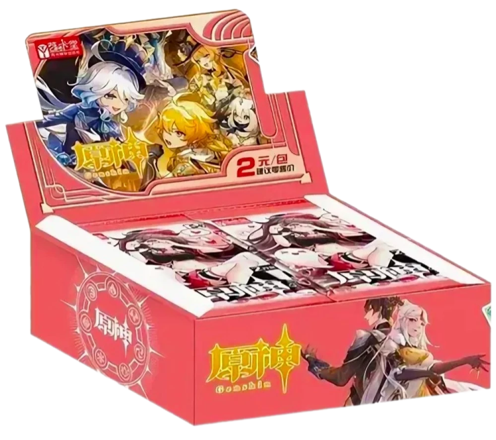 Collectible Cards Genshin Impact Ikatang (Furina, Iter, Naviya)