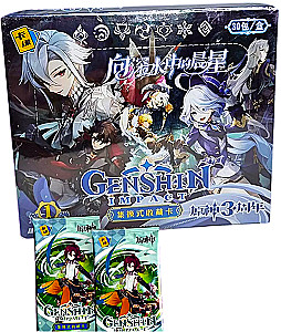 Genshin Impact Collectible Cards (Harlequin/Furina)