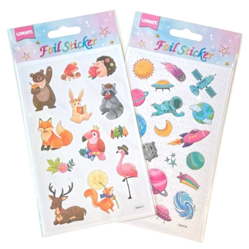 Stickers Foil paper (mix)