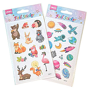 Stickers Foil paper (mix)