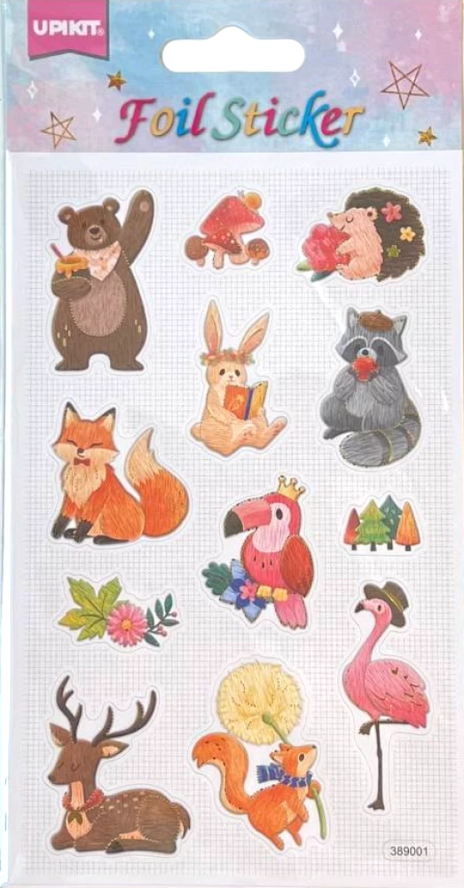 Stickers Foil paper (mix)