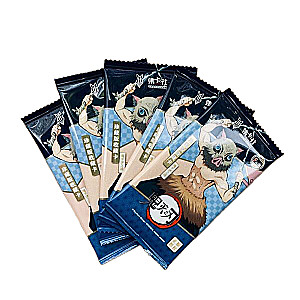 Collector's cards Demon Slayer (Version 4), 5 cards each